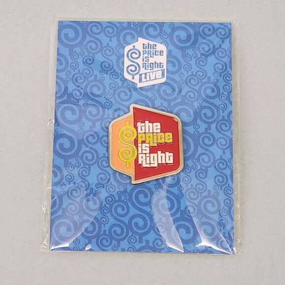 The Price is Right LIVE!  TPIR Logo Enamel Pin - Picture 2 of 3